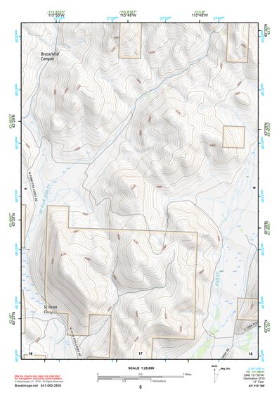 43113SW Page 5 Craters Of The Moon Topo Preview 1