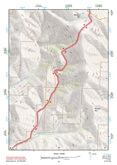 43113SW Page 8 Craters Of The Moon Topo Preview 1