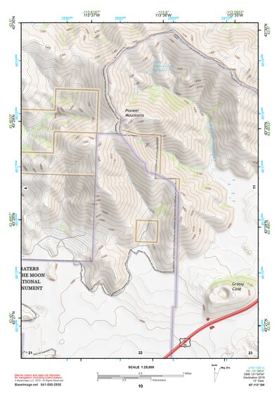43113SW Page 10 Craters Of The Moon Topo Preview 1