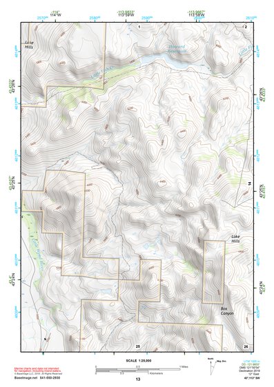 43113SW Page 13 Craters Of The Moon Topo Preview 1