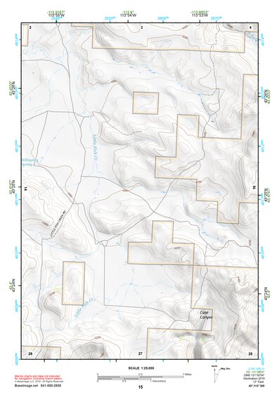 43113SW Page 15 Craters Of The Moon Topo Preview 1