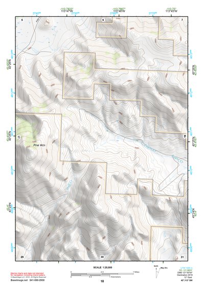 43113SW Page 18 Craters Of The Moon Topo Preview 1