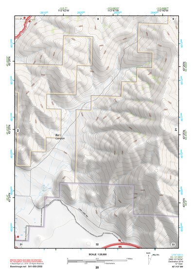 43113SW Page 20 Craters Of The Moon Topo Preview 1