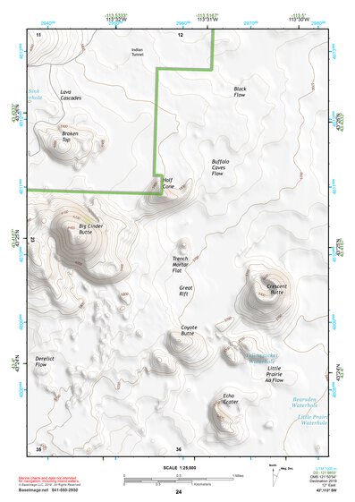 43113SW Page 24 Craters Of The Moon Topo Preview 1