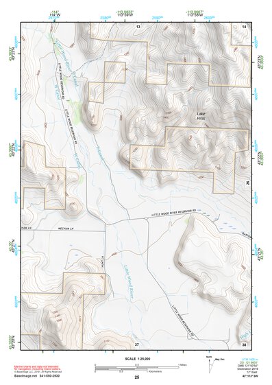 43113SW Page 25 Craters Of The Moon Topo Preview 1