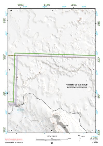 43113SW Page 35 Craters Of The Moon Topo Preview 1