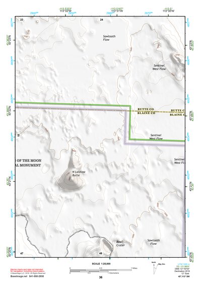 43113SW Page 36 Craters Of The Moon Topo Preview 1