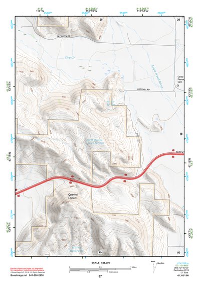 43113SW Page 37 Craters Of The Moon Topo Preview 1