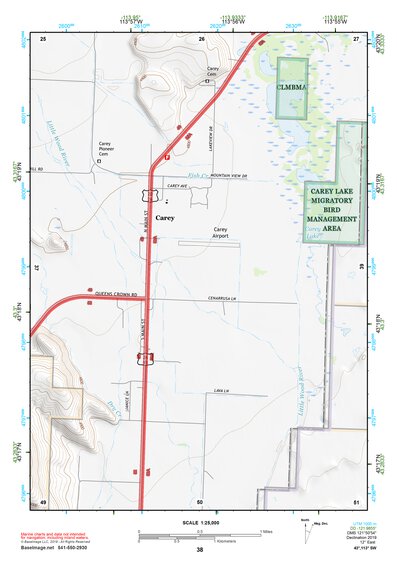 43113SW Page 38 Craters Of The Moon Topo Preview 1