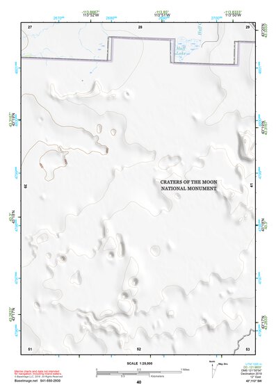 43113SW Page 40 Craters Of The Moon Topo Preview 1