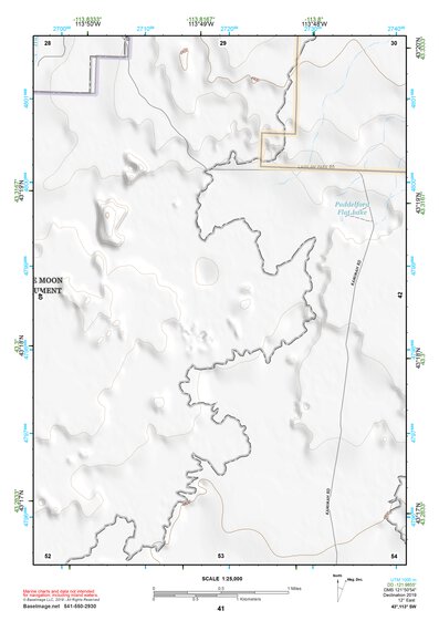 43113SW Page 41 Craters Of The Moon Topo Preview 1