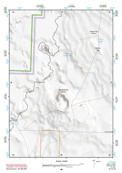 43113SW Page 46 Craters Of The Moon Topo Preview 1