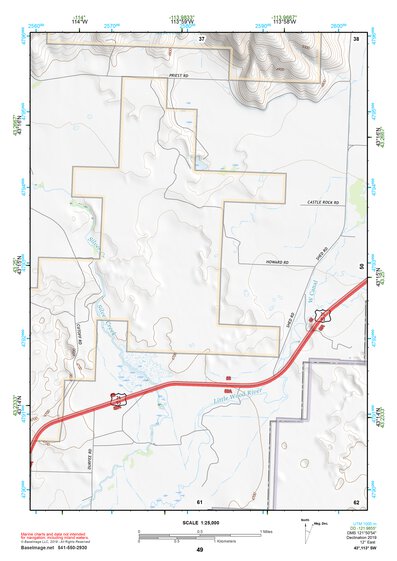 43113SW Page 49 Craters Of The Moon Topo Preview 1