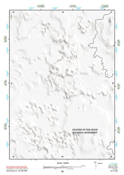43113SW Page 52 Craters Of The Moon Topo Preview 1