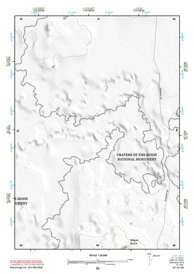43113SW Page 53 Craters Of The Moon Topo Preview 1