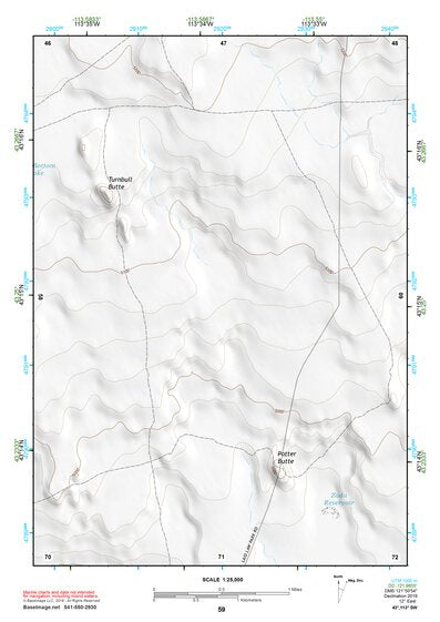 43113SW Page 59 Craters Of The Moon Topo Preview 1