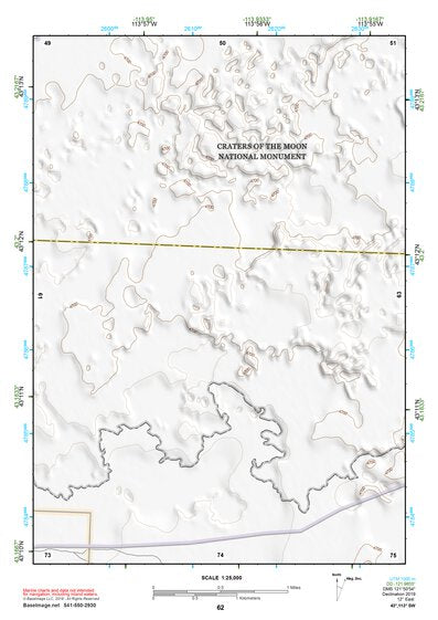 43113SW Page 62 Craters Of The Moon Topo Preview 1