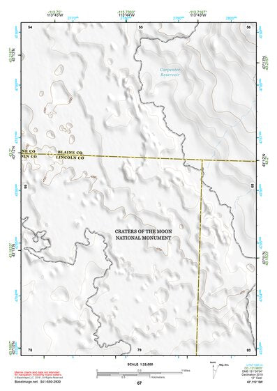 43113SW Page 67 Craters Of The Moon Topo Preview 1