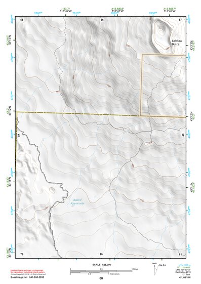 43113SW Page 68 Craters Of The Moon Topo Preview 1