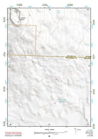 43113SW Page 69 Craters Of The Moon Topo Preview 1