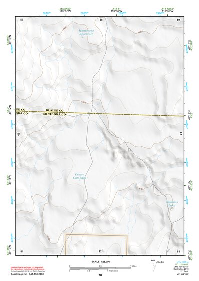43113SW Page 70 Craters Of The Moon Topo Preview 1