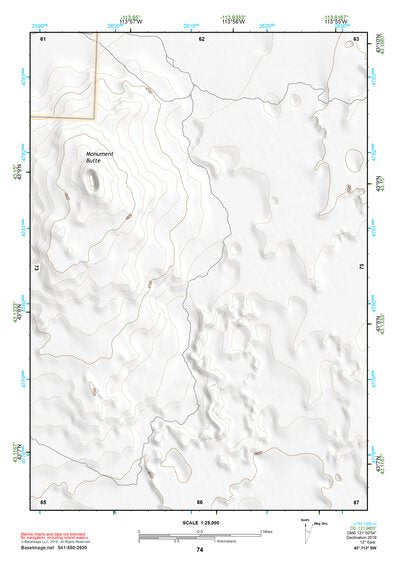 43113SW Page 74 Craters Of The Moon Topo Preview 1