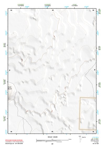 43113SW Page 77 Craters Of The Moon Topo Preview 1