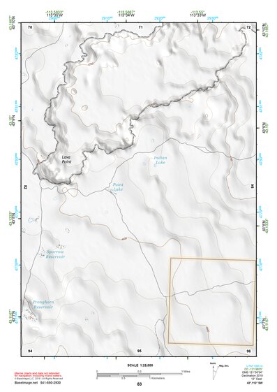 43113SW Page 83 Craters Of The Moon Topo Preview 1