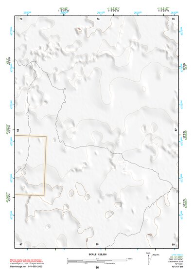 43113SW Page 86 Craters Of The Moon Topo Preview 1