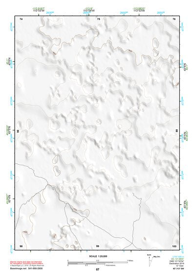 43113SW Page 87 Craters Of The Moon Topo Preview 1