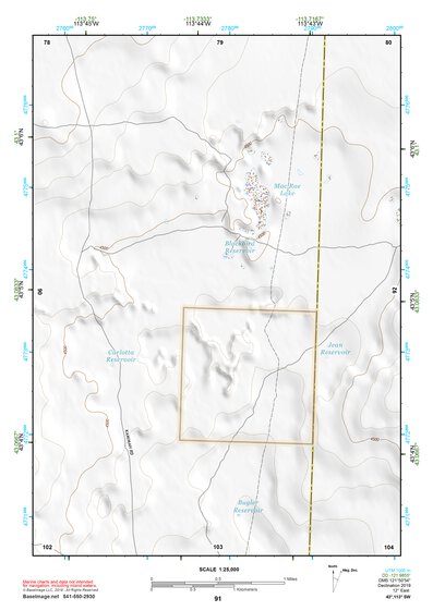43113SW Page 91 Craters Of The Moon Topo Preview 1