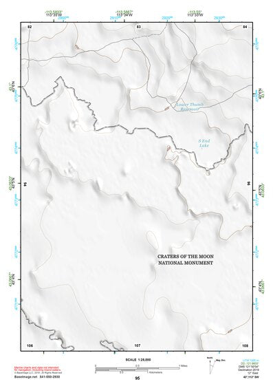 43113SW Page 95 Craters Of The Moon Topo Preview 1