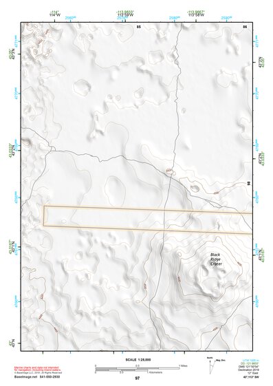 43113SW Page 97 Craters Of The Moon Topo Preview 1