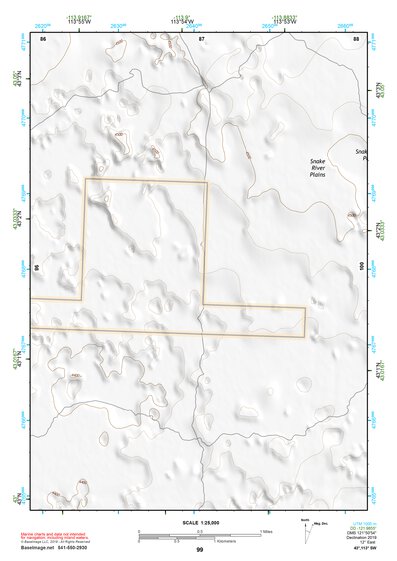 43113SW Page 99 Craters Of The Moon Topo Preview 1