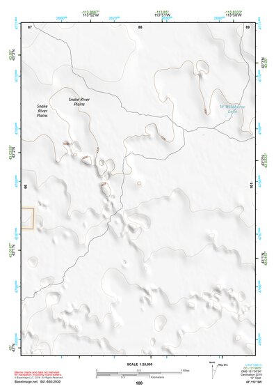 43113SW Page 100 Craters Of The Moon Topo Preview 1