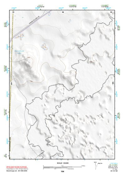 43113SW Page 104 Craters Of The Moon Topo Preview 1