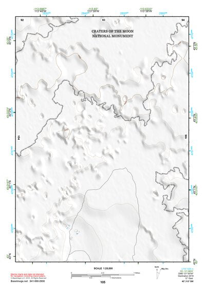 43113SW Page 105 Craters Of The Moon Topo Preview 1
