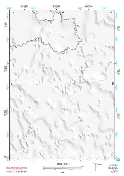 43113SW Page 107 Craters Of The Moon Topo Preview 1
