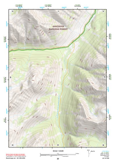 43114NW Page 23 Sun Valley Topo Preview 1