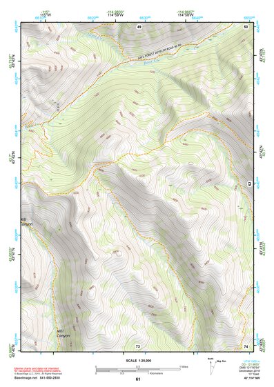 43114NW Page 61 Sun Valley Topo Preview 1