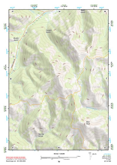 43114NW Page 70 Sun Valley Topo Preview 1