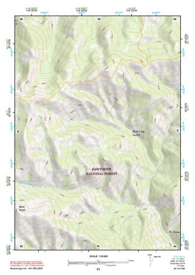 43114NW Page 71 Sun Valley Topo Preview 1