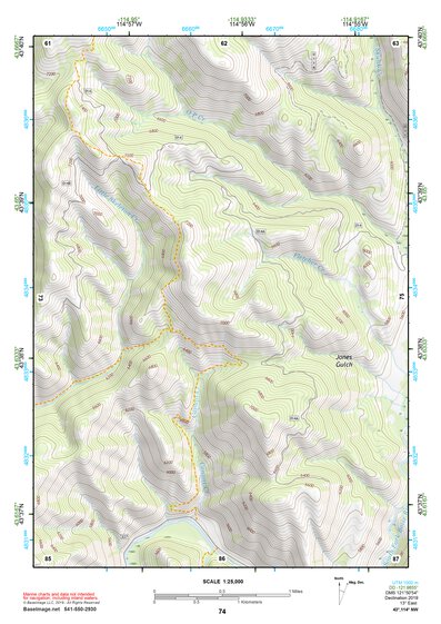 43114NW Page 74 Sun Valley Topo Preview 1