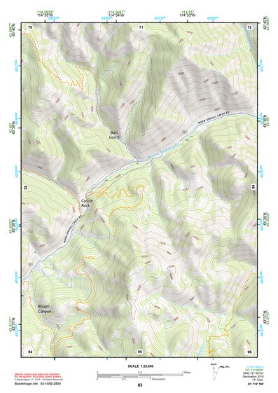 43114NW Page 83 Sun Valley Topo Preview 1