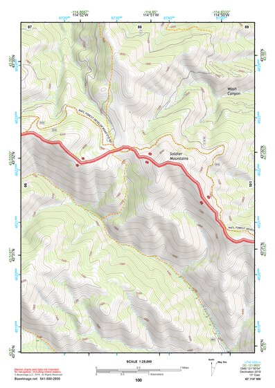 43114NW Page 100 Sun Valley Topo Preview 1