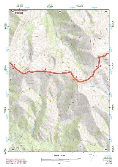 43115NE Page 69 Idaho City Topo Preview 1