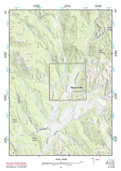 43115NW Page 4 Idaho City Topo Preview 1
