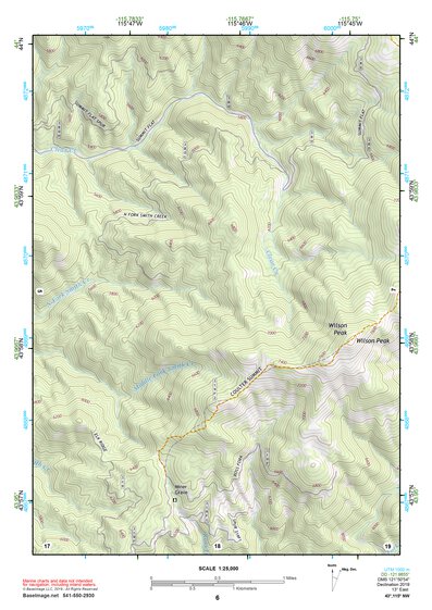 43115NW Page 6 Idaho City Topo Preview 1