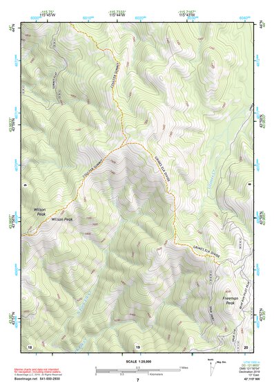 43115NW Page 7 Idaho City Topo Preview 1