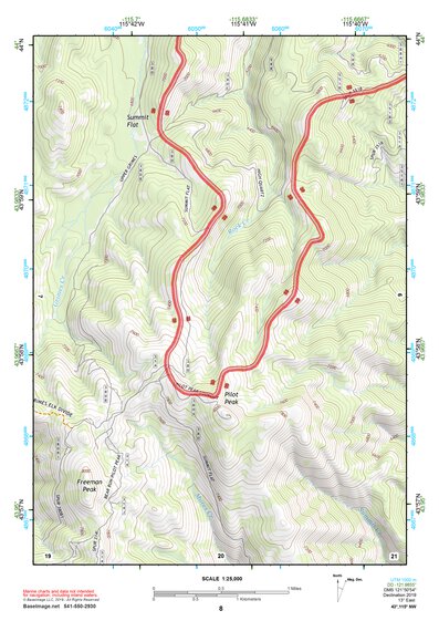 43115NW Page 8 Idaho City Topo Preview 1